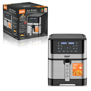 Nouvelle Friteuse à Air Multifonctionnelle en Acier Inoxydable Grande Capacité 10L, Four Électrique Intelligent Numérique Sans Huile - Product Image 1