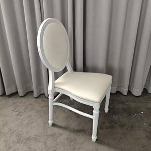 Venta al por mayor Evento francés Banquete Comedor Alquiler Boda Rey blanco 14 Xvi Resina <span class=keywords><strong>Louis</strong></span> Xv Silla - Product Image 2