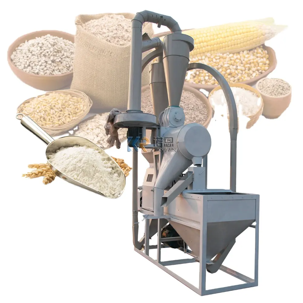 Impianto automatico di mulini per farina di grano in vendita macchina per farina di controllo pneumatico del mulino a rulli di mais