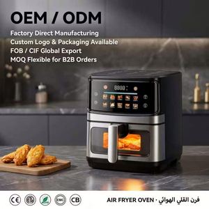 Friteuse à air numérique multifonctionnelle portable sans huile 6L 12 Litres, intelligente, fabriquée en Chine - Product Image 2