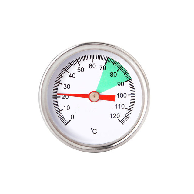 Customizable Stainless Steel Temperature Gauge Analog Bimetal Dial Thermometer for Industry