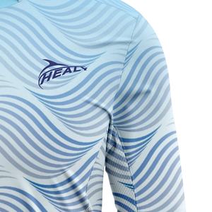 UPF 50 + Men's UV Protection Long Sleeve Performance <b>Fishing</b> <b>Mask</b> Hoodie - Product Image 4