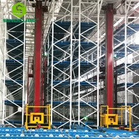 Sistema Inteligente de Almacenamiento y Recuperación Automatizado (ASRS) de Uso Industrial Pesado, Construcción de Metal y Plástico, Almacenamiento Duradero para Almacenes