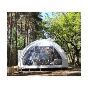 Summer Camp Outdoor Glamping tenda a cupola geodetica Glamping Dome 7m