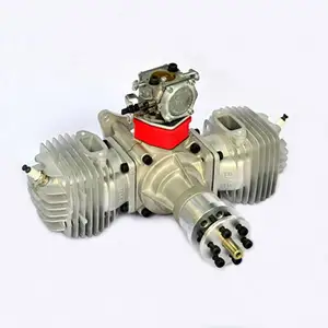 <span class=keywords><strong>EME</strong></span>-motor de doble cilindro de 120CC, motor de <span class=keywords><strong>dos</strong></span> tiempos para avión de gasolina a control remoto - Product Image 1