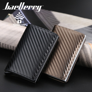 Baellerry Men's Card Holder 4 Inch PU Leather <b>RFID</b> Blocking Credit Card <b>Wallet</b> for Everyday Use - Product Image 3