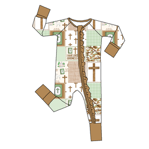 Großhandel Whatnot Bereit zum Versand Blind Box Bambus Kleidung Kleinkind Schläfer Charakter Druck Baby Bambus Zippy Pyjamas Mystery Box - Product Image 3