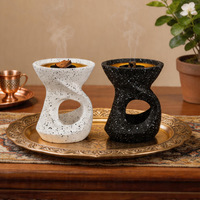 Brûleur d'encens en céramique de luxe à expédition rapide, cadeau, encensoir en résine, décoration Ramadan, Bakhoor Oud Frankincense Charbon