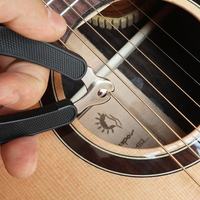 ABS alat musik Winder senar warna-warni plastik Aksesori Gitar OEM pabrik Aksesori Gitar