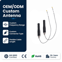 Antenne de cabinet 4G LTE extérieure 700-2700 MHz, connecteur fileté, gain élevé 10 dBi, étanche, omnidirectionnelle MIMO pour station de base, personnalisable OEM
