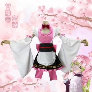 Disfraz <span class=keywords><strong>de</strong></span> Cosplay <span class=keywords><strong>de</strong></span> Anime para Halloween, Kimono <span class=keywords><strong>de</strong></span> Kamado <span class=keywords><strong>Nezuko</strong></span> y Tsuyuri Kanao, Vestido <span class=keywords><strong>de</strong></span> Lolita <span class=keywords><strong>de</strong></span> Demon Slayer, Nuevo y Popular al por Mayor - Product Image 4