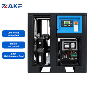 Compresor de Tornillo Industrial ZAKF de Bajo Ruido, 7.5kw, 10hp, 7-12bar, 220V, 380V, 415V, 460V, con Certificación CE - Product Image 1