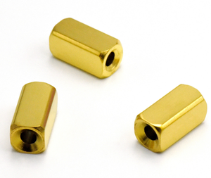 LeGood 6x6x16mm stainless steel custom laser engraved beads <b>spacer</b> - Product Image 3