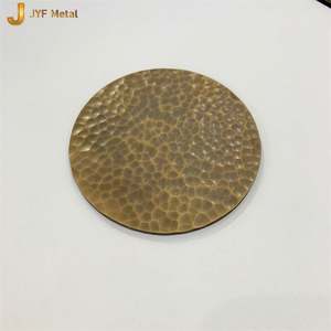 Placa de Acero Inoxidable AISI SS con Recubrimiento de Color PVD, Textura Metálica Martillada, para Doblado, Corte y Soldadura - Product Image 6