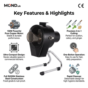 Máquina Eléctrica Comercial para Picar Cebollín, Cortadora <span class=keywords><strong>de</strong></span> <span class=keywords><strong>Cebolla</strong></span> Verde <span class=keywords><strong>de</strong></span> 150W para Restaurantes y Tiendas <span class=keywords><strong>de</strong></span> Fideos JS-150W - Product Image 2