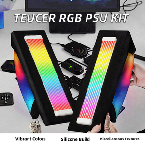 TEUCER RGB ARGB ATX 8pin 24pin GPU doppio triplo PSU cavo di prolunga Kit cavi In Stock RGB PSU strisce accessori per Computer - Product Image 3
