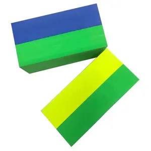 Ekstra kalın lamine yeşil mavi üretici yüksek yoğunluklu 25mm eva polimer levha genişletilmiş polietilen köpük levhalar