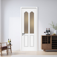 Desain Interior Ruangan Modern SUPERUS Pintu Interior Rumah Kayu Solid untuk Rumah