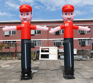 Muñeco Inflable Publicitario con Forma de Guitarra, Modelo Joker de <span class=keywords><strong>Dos</strong></span> Patas, Figura de Dinosaurio, Bailarín de Aire, Precio al por Mayor - Product Image 5