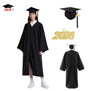 Disponibile in 12 Colori, <span class=keywords><strong>Toga</strong></span> e Cappello di <span class=keywords><strong>Laurea</strong></span> Opachi e Lucidi, Abito di <span class=keywords><strong>Laurea</strong></span> per Cerimonia - Product Image 2