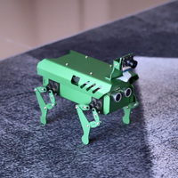 Robot quadrupède Raspberry PI PIPPY Robot bionique open source chien reconnaissance visuelle programmation Python