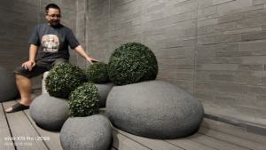 Offre Spéciale Grands Pots de Plantes en Fibre de Verre Ornement de Jardin Décoration Intérieure Vase sur Pied OEM Jardinière Intérieure/Extérieure Peinte Écologique - Product Image 4