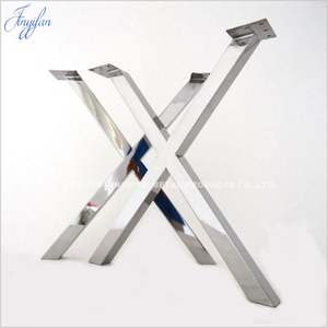 EX209 <b>Table</b> Frames Modern Industrial Stainless Steel Bar Desk Office Bench Dinning Coffee Dining Furniture Metal <b>Table</b> <b>Legs</b> - Product Image 3