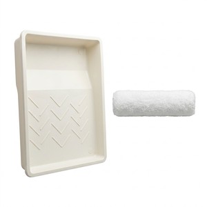 Bac à peinture empilable professionnel en plastique de qualité supérieure, robuste, pour projets de rénovation et de peinture DIY à domicile - Product Image 3