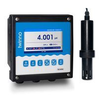 Compteur d'ions en ligne Compteur EC conductivité fluorure chlore Nitrate Ammoniac Dureté Calcium capteur analogique pour analyseur d'eaux usées