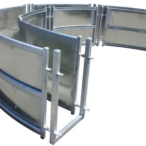 Treillis et portails d'escrime Premium Panneaux <span class=keywords><strong>de</strong></span> course incurvés pour bovins - Product Image 1