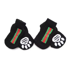 Chaussettes pour pattes de chien en latex respirant série PS, antidérapantes, protection antidérapante pour la marche en extérieur, vêtements pour animaux de compagnie - Product Image 6
