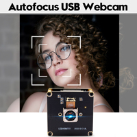 Módulo de Cámara USB HD de 48MP, Sin Necesidad de Controladores, Enfoque Automático Rápido de 200ms, Cámara de Inspección Industrial y Escaneo de Documentos con Zoom 10x