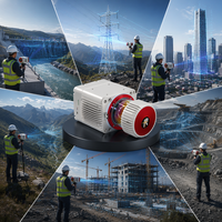 Drone LiDAR de relevé haut de gamme RIEGL GS-2000R GEOSUN avec caméra 45MP, balayage à 360 degrés, portée de 1845 m, garantie 1 an