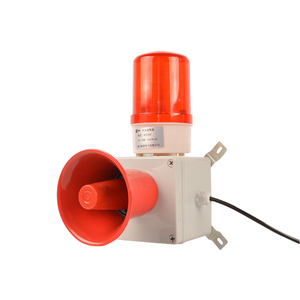 Sirena de Alarma Acusto-Óptica Marina Integrada de Alta Intensidad de Decibelios, Bocina de Luz Intermitente, 24v Dc - Product Image 1