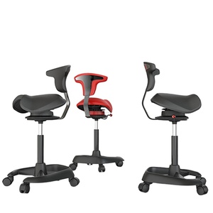 <strong>Height</strong> <strong>Adjustable</strong> Saddle Desk Chair With Fitness and YOGA <strong>Stool</strong> - Product Image 1