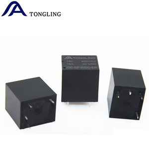 TONGLING JQC-22F 5V 16A 250VAC 4-Pin elektromanyetik Mini manyetik PCB röleleri 2 amper üzerinde - Product Image 5