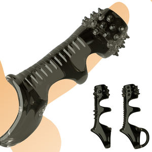 Sexspielzeug für Männer und Frauen Juguetes Sexuales <span class=keywords><strong>Penis</strong></span> Hahn <span class=keywords><strong>Penis</strong></span> Extensions Ärmel Realistische hohle <span class=keywords><strong>Penis</strong></span> Drüse Ärmel - Product Image 1