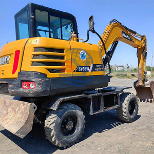 45.4kW รถขุดไม่มีน้ำมันสำหรับเครื่องยนต์ Kubota 6.5ตันส่วนประกอบหลักทนทานน้ำหนักใช้งานทนทาน - Product Image 2