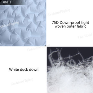 Verstelbare Manchetten Jas Winddicht Ademende Donsjassen Thermisch Warm Jasje Met Volledige Ritssluiting Voor Heren - Product Image 4