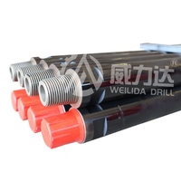 Tige de forage de haute qualité en acier allié pour forage en profondeur, tige de forage DTH API 2-7/8" IF(NC31) Diamètre 102 mm