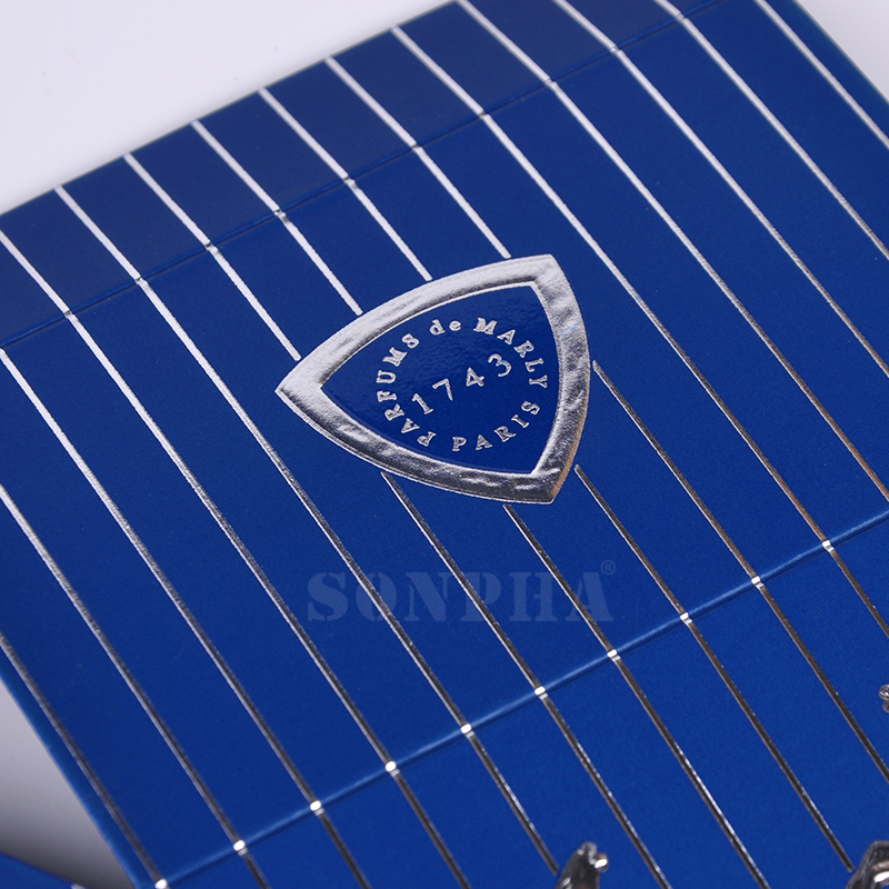 Paper Luxury Ensocoat Paper Small Empty Perfume Bottle Cologne Gift Card Box Packaging Perfume Boxes