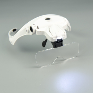 NO.9892B2C <span class=keywords><strong>Occhiali</strong></span> Ingrandenti LED Ricaricabili <span class=keywords><strong>con</strong></span> 5 <span class=keywords><strong>Lenti</strong></span>, Lente d'<span class=keywords><strong>Ingrandimento</strong></span> a Fascia per la Testa 1.0X - 3.5X - Product Image 5