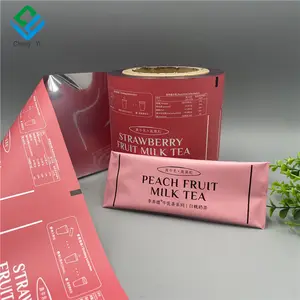 Custom Food Packaging Roll Film For Bags And Pouches PET/AL/PE Laminated Plastic Packaging Roll Film