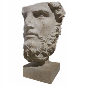 Màu Sắc Hỗn Hợp Đá Cẩm Thạch Tùy Chỉnh Roman Đấu Sĩ Điêu Khắc Bức Tượng Bán Thân Tượng - Product Image 6