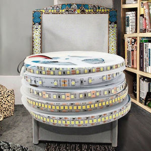 Bande LED flexible Millionltd 120D 2835 SMD 8mm 12V pour usage résidentiel, avec interrupteur tactile, IP20, blanc chaud 3500K, vente en gros - Product Image 3