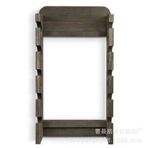 Wooden <b>Baseball</b> <b>Cap</b> Display Rack Wall Mounted Solid Wood Hat <b>Storage</b> Organizer For Home Entrance - Product Image 5