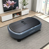 Machine de vibration ABS Super Body Shaper Mini, plaque vibrante verticale, fitness et massage Crazy Fit avec fonction de massage Crazy Fit