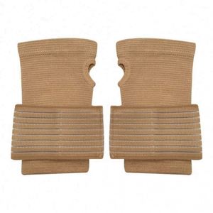 Soporte de Muñeca Elástico de Nailon Impermeable con Cierre de Cremallera, Protector de Muñeca para Artritis, Esguinces, Lesiones Carpal, Soporte de Mano para Deportes - Product Image 5
