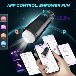 Masturbador Masculino de Alta Tecnología, Juguetes Sexuales para Hombres, Bomba para Pene, Juguete Sexual para Hombres con 9 Modos de Succión y Empuje, Control por Aplicación, Juguetes para Adultos, Estimulador Masculino 3D - Product Image 4