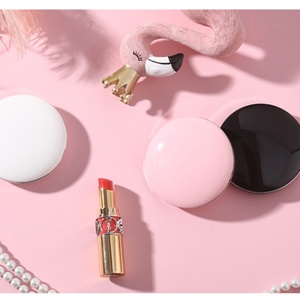 Double-sided LED <b>Lights</b> Small Cosmetic Make <b>up</b> Pocket Mirror USB Charger Color <b>Box</b> Customer Logo Custom Designs Round 75*75*20mm - Product Image 2